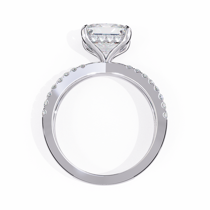 Valente Prism Princess Solitaire Ring