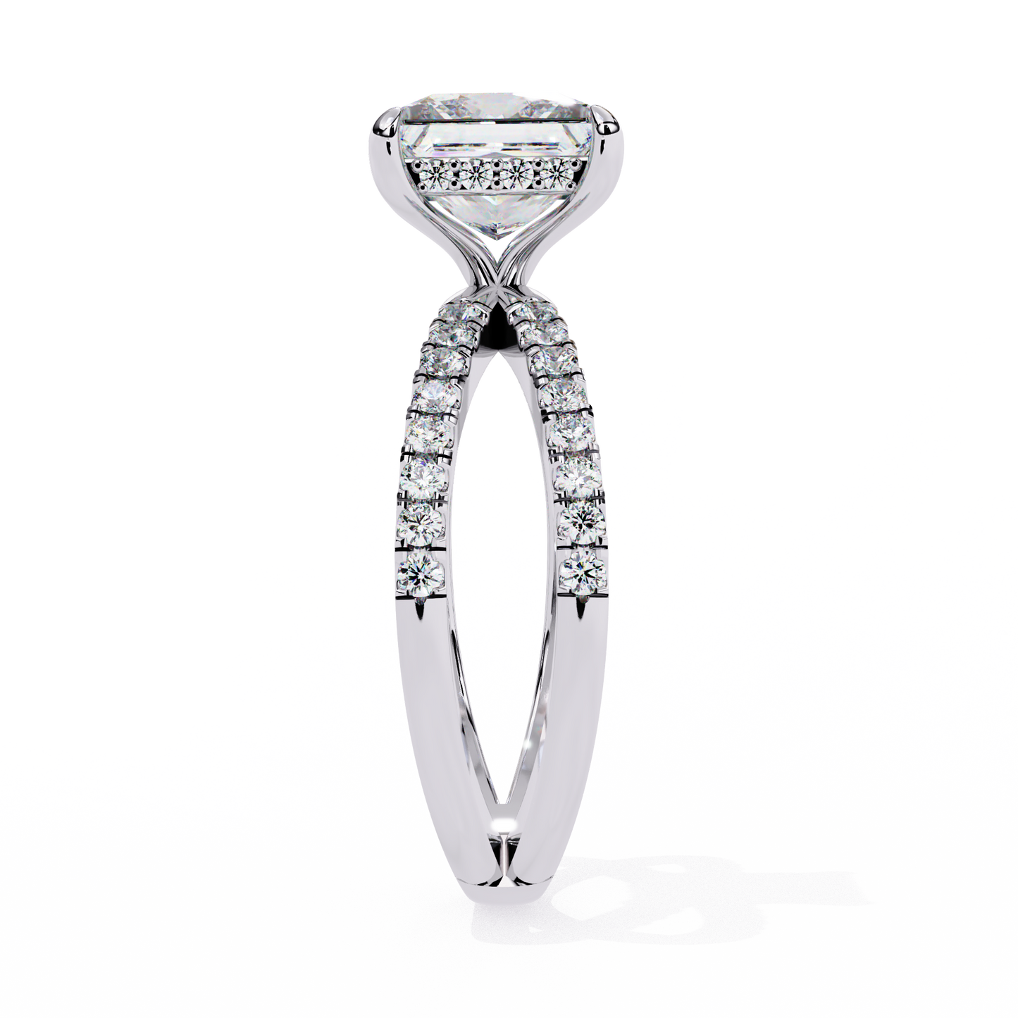 Valente Prism Princess Solitaire Ring