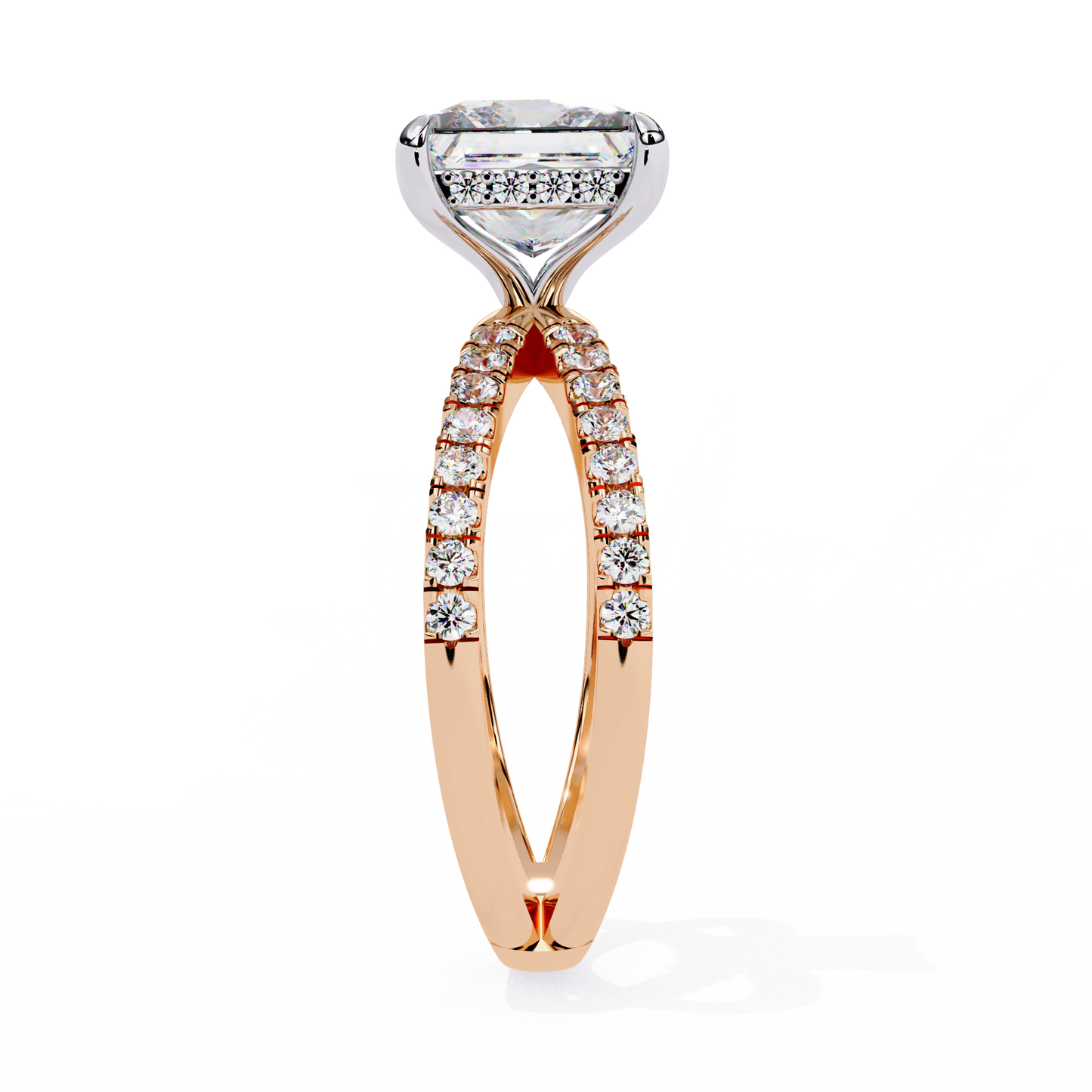 Valente Prism Princess Solitaire Ring