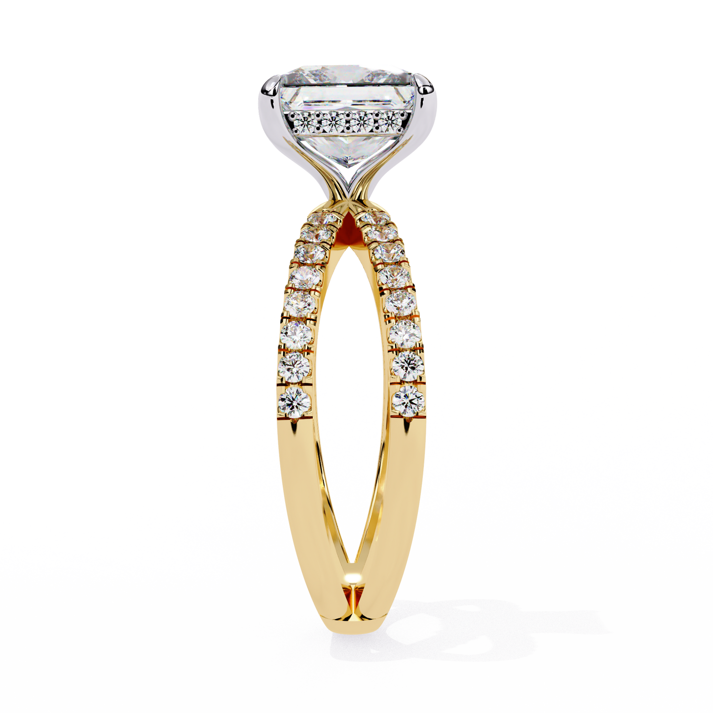 Valente Prism Princess Solitaire Ring