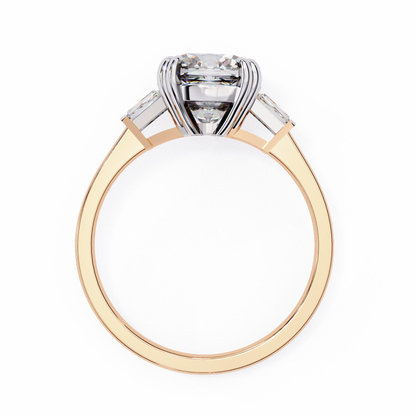 Sogno di Luce Cushion Solitaire Ring
