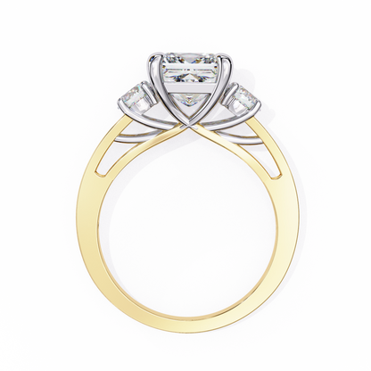 Estrella Fina Princess Solitaire Ring