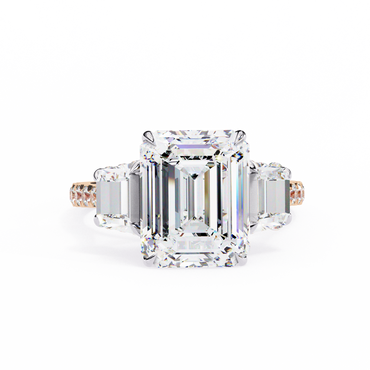 Corazón Claro Emerald Solitaire Ring