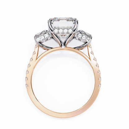 Corazón Claro Emerald Solitaire Ring