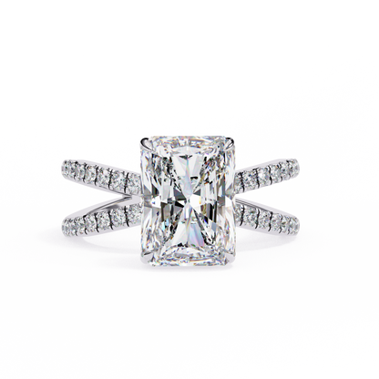 Nocturna Flare Radiant Solitaire Ring