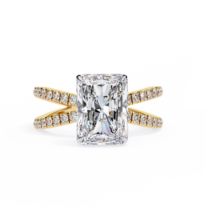 Nocturna Flare Radiant Solitaire Ring