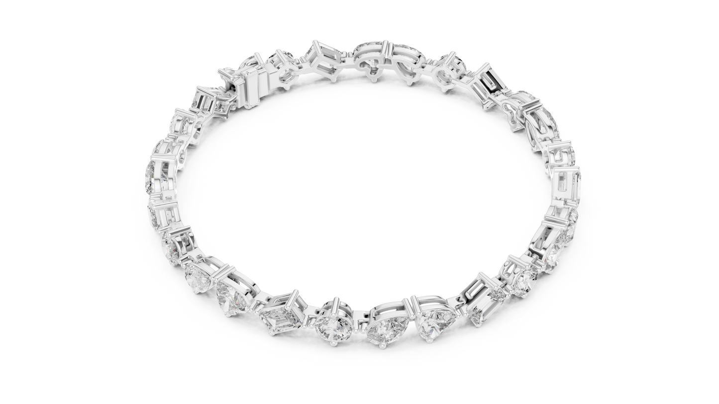 Signature Axis Diamond Bracelet