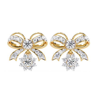 Serene Sparkle Diamond Earrings