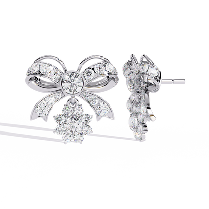 Serene Sparkle Diamond Earrings