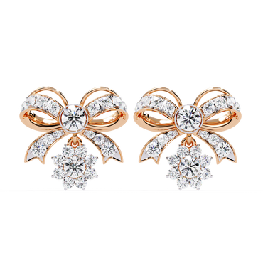 Serene Sparkle Diamond Earrings