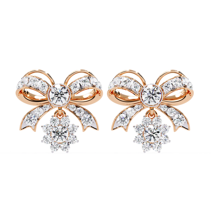 Serene Sparkle Diamond Earrings