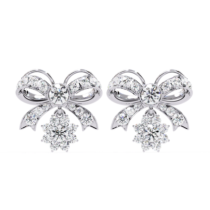 Serene Sparkle Diamond Earrings