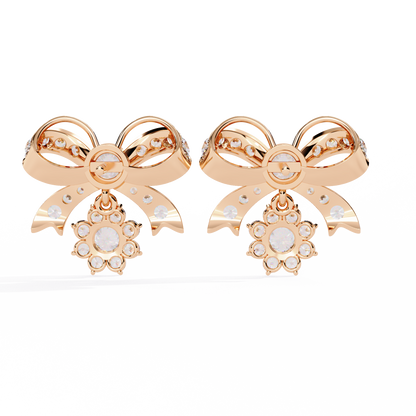 Serene Sparkle Diamond Earrings