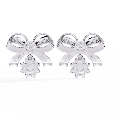 Serene Sparkle Diamond Earrings