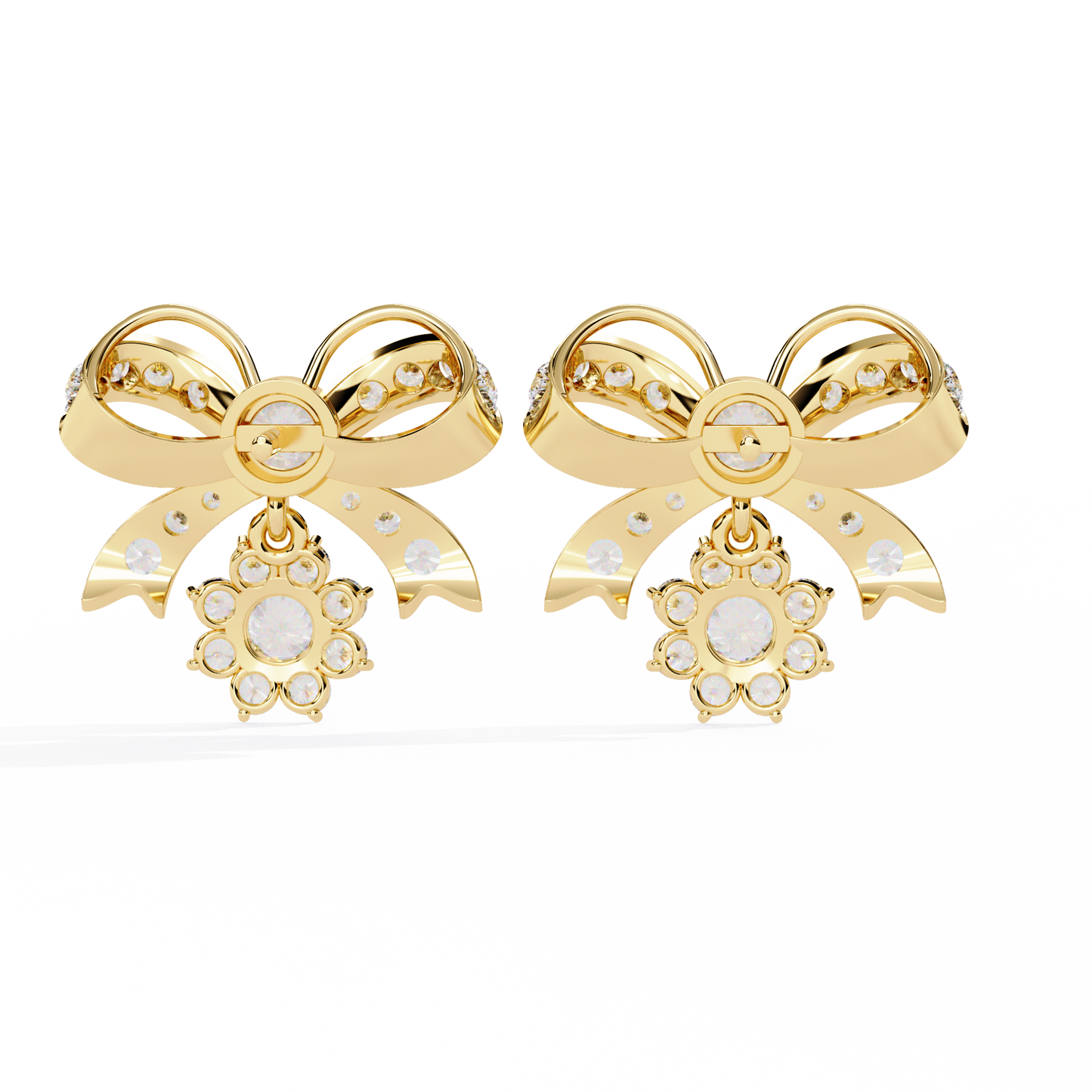 Serene Sparkle Diamond Earrings