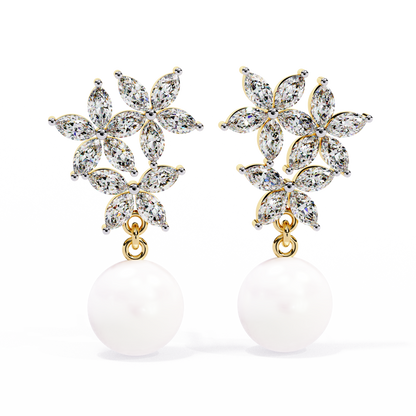 Starlit Kiss Diamond Earrings