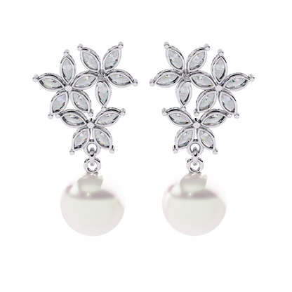 Starlit Kiss Diamond Earrings
