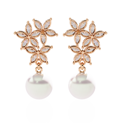 Starlit Kiss Diamond Earrings