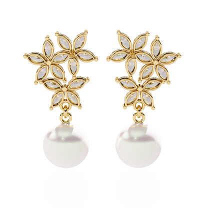 Starlit Kiss Diamond Earrings