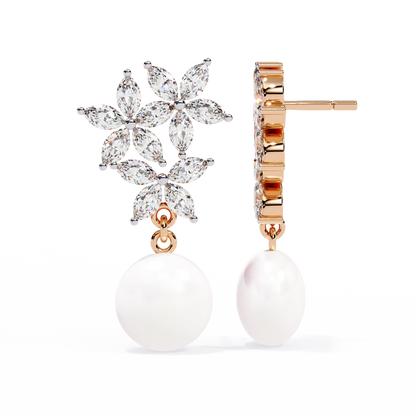 Starlit Kiss Diamond Earrings