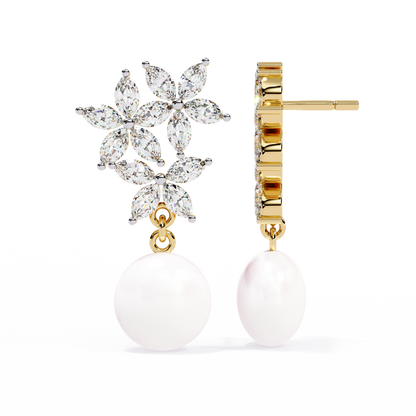 Starlit Kiss Diamond Earrings
