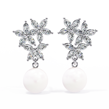 Starlit Kiss Diamond Earrings