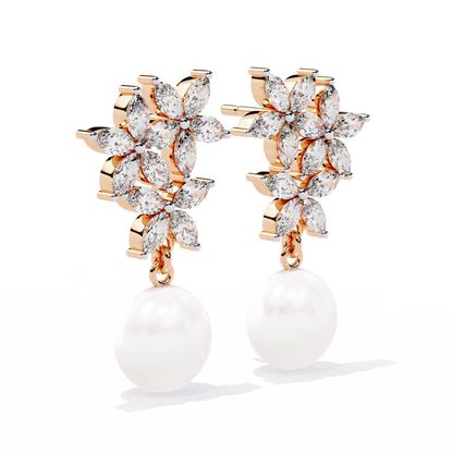 Starlit Kiss Diamond Earrings
