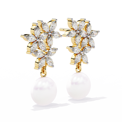 Starlit Kiss Diamond Earrings
