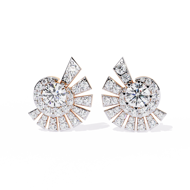 Corazón de Oro Diamond Earrings