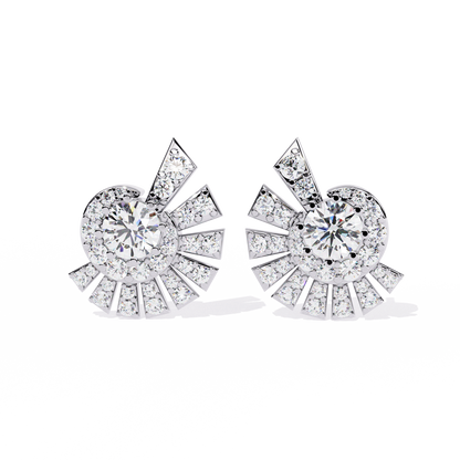 Corazón de Oro Diamond Earrings