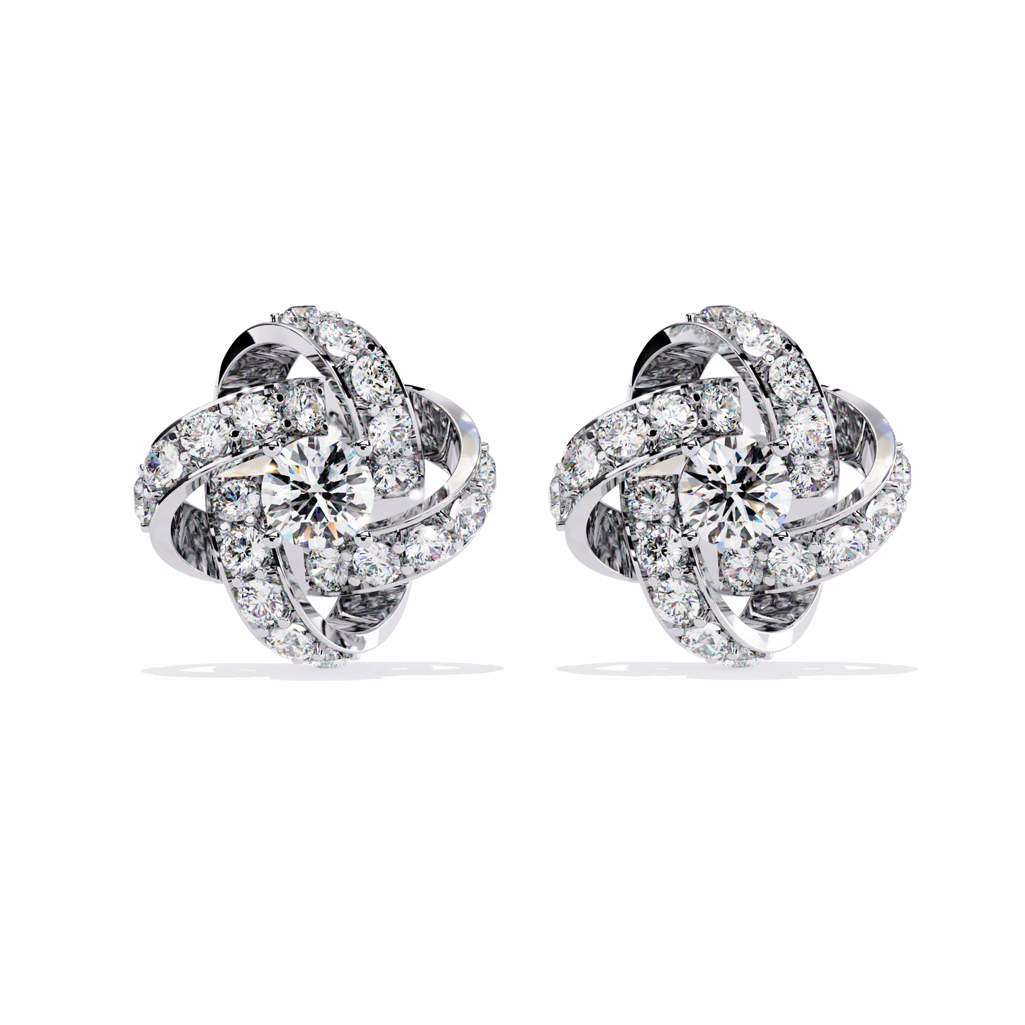 Twilight Glow Diamond Earrings