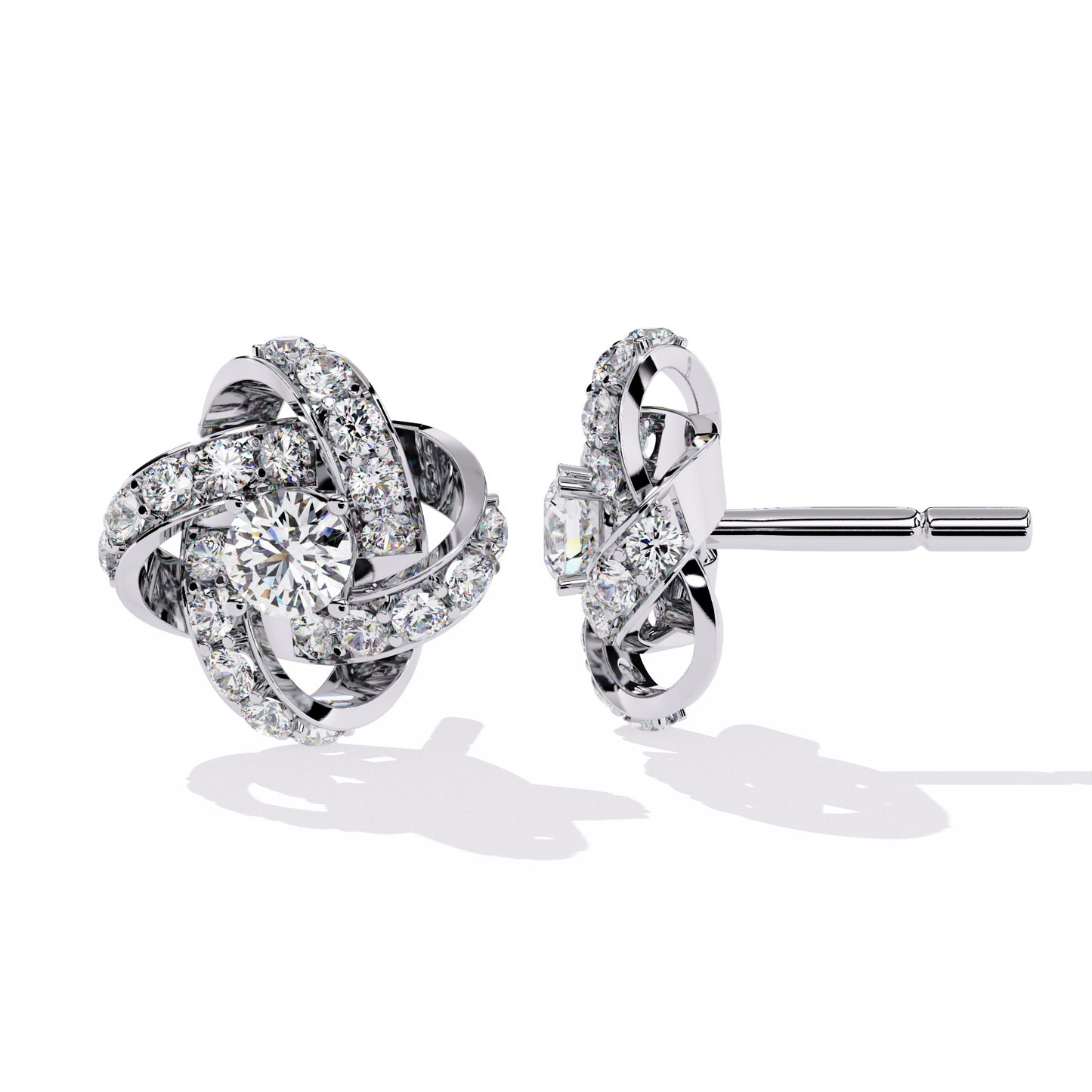 Twilight Glow Diamond Earrings