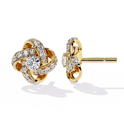 Twilight Glow Diamond Earrings