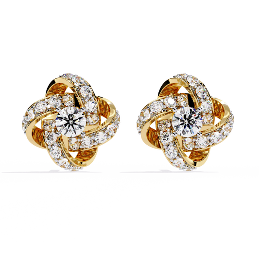 Twilight Glow Diamond Earrings