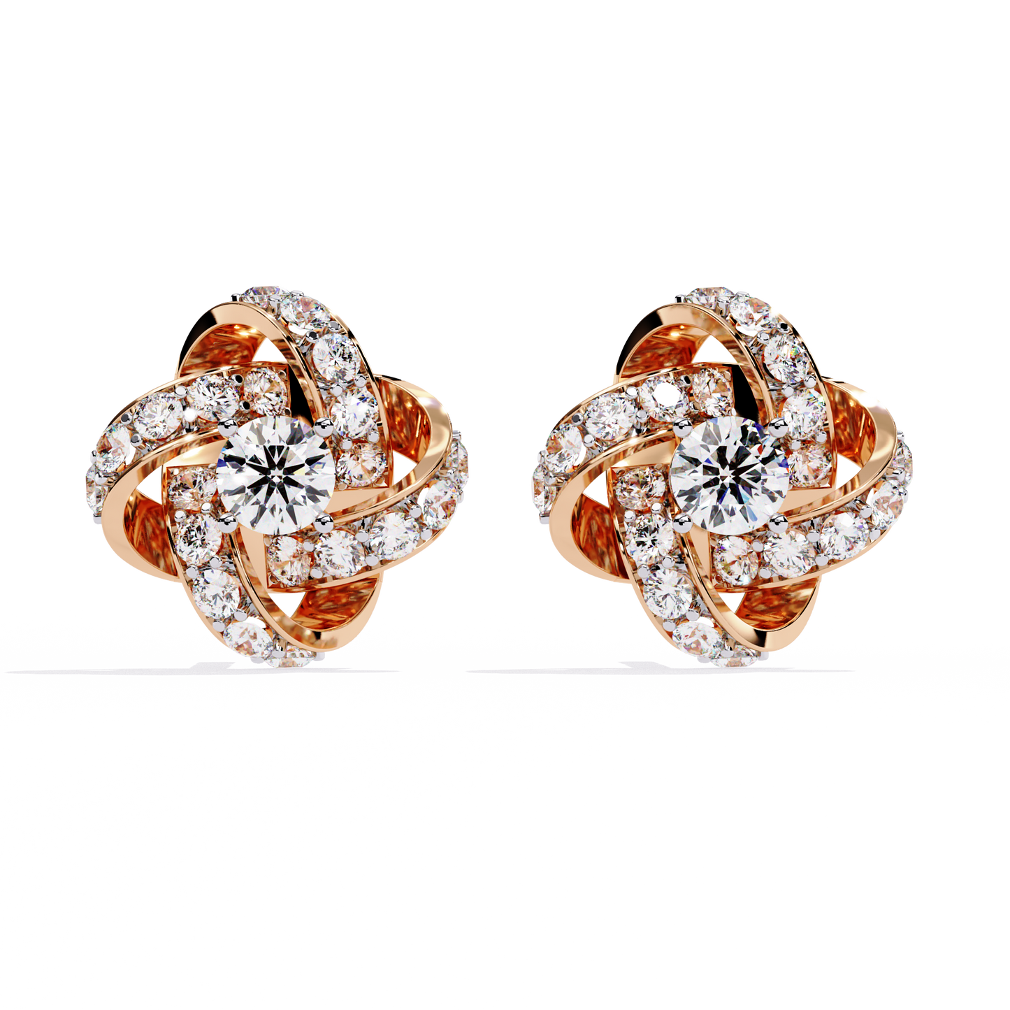 Twilight Glow Diamond Earrings