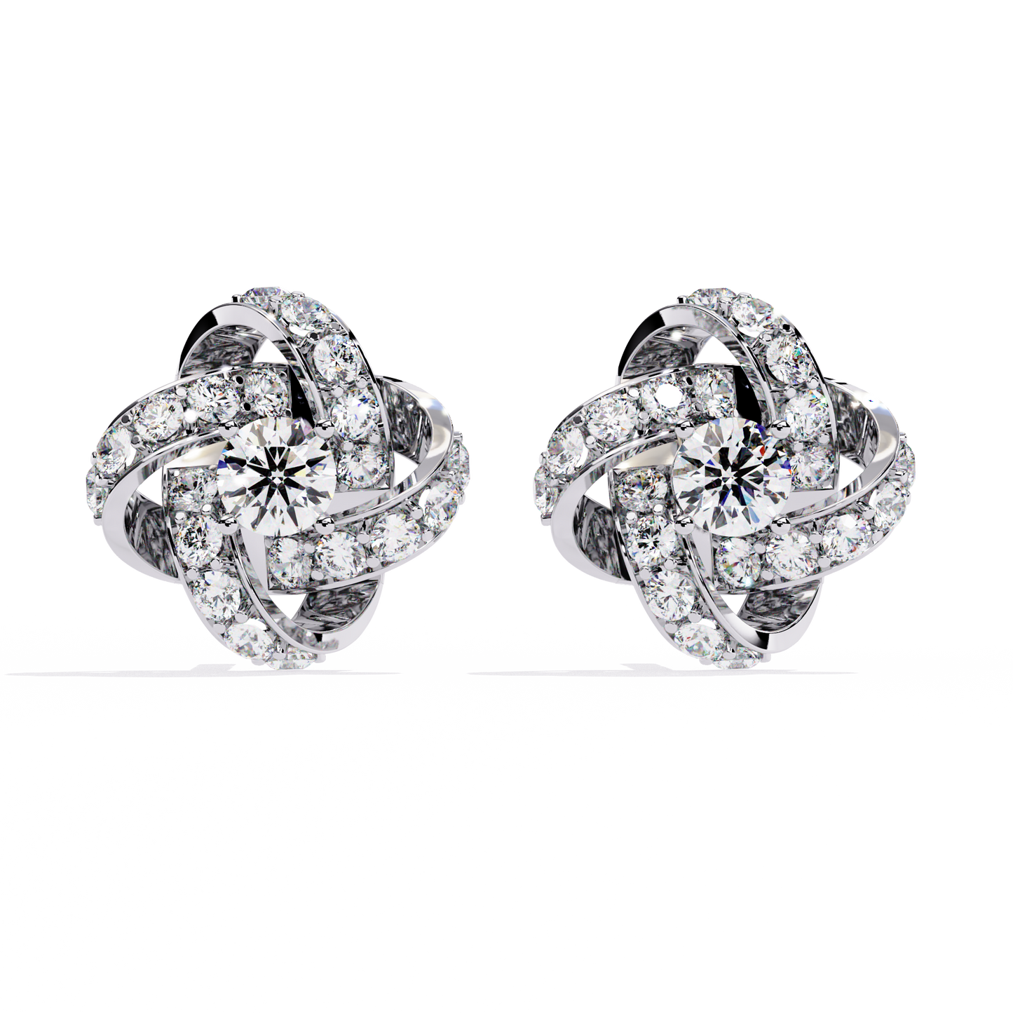 Twilight Glow Diamond Earrings