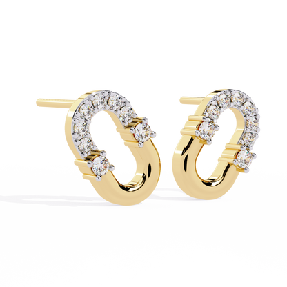 Sunshine Pair Diamond Earrings