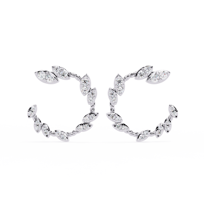 Starlit Dots Diamond Earrings