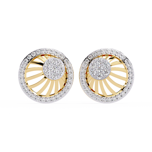 Morning Dew Diamond Earrings