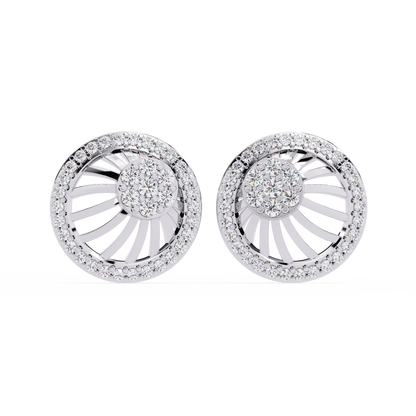 Morning Dew Diamond Earrings