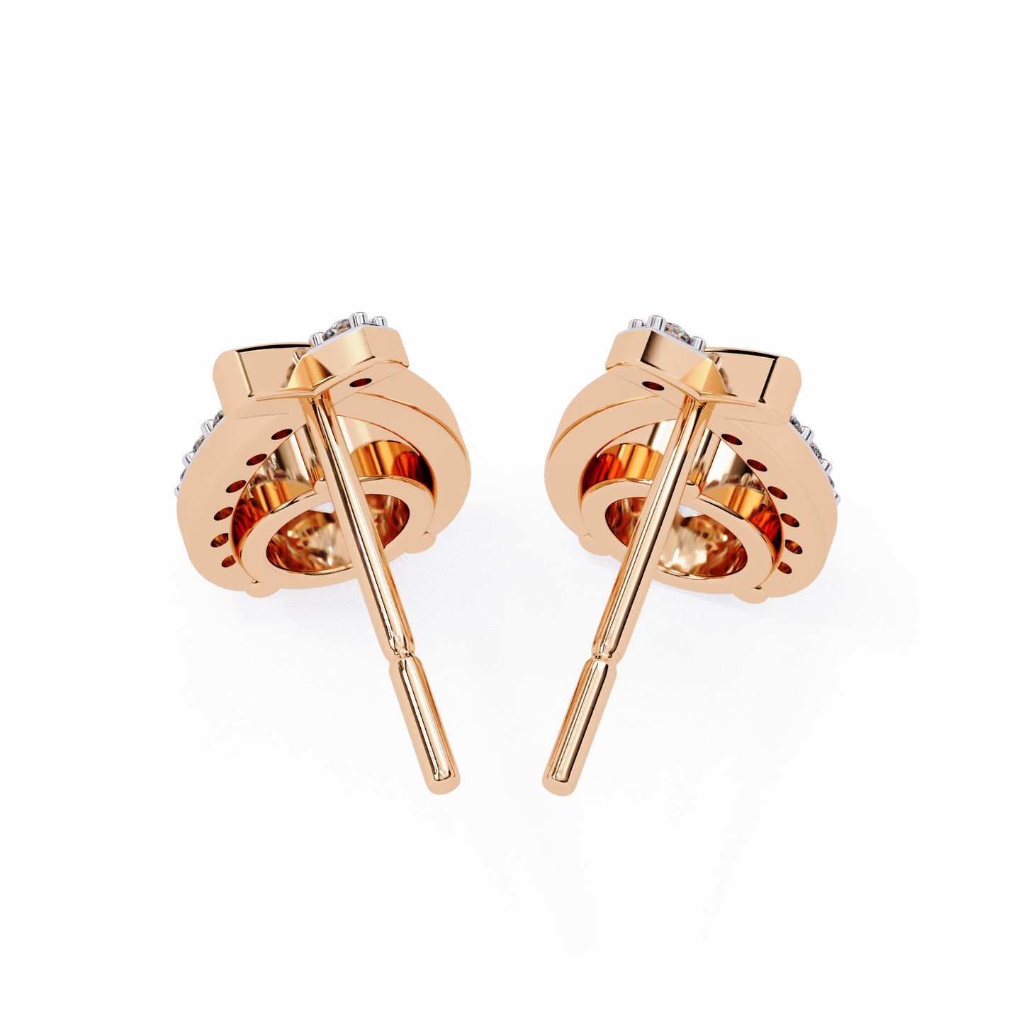 Luxe Minimal Diamond Earings