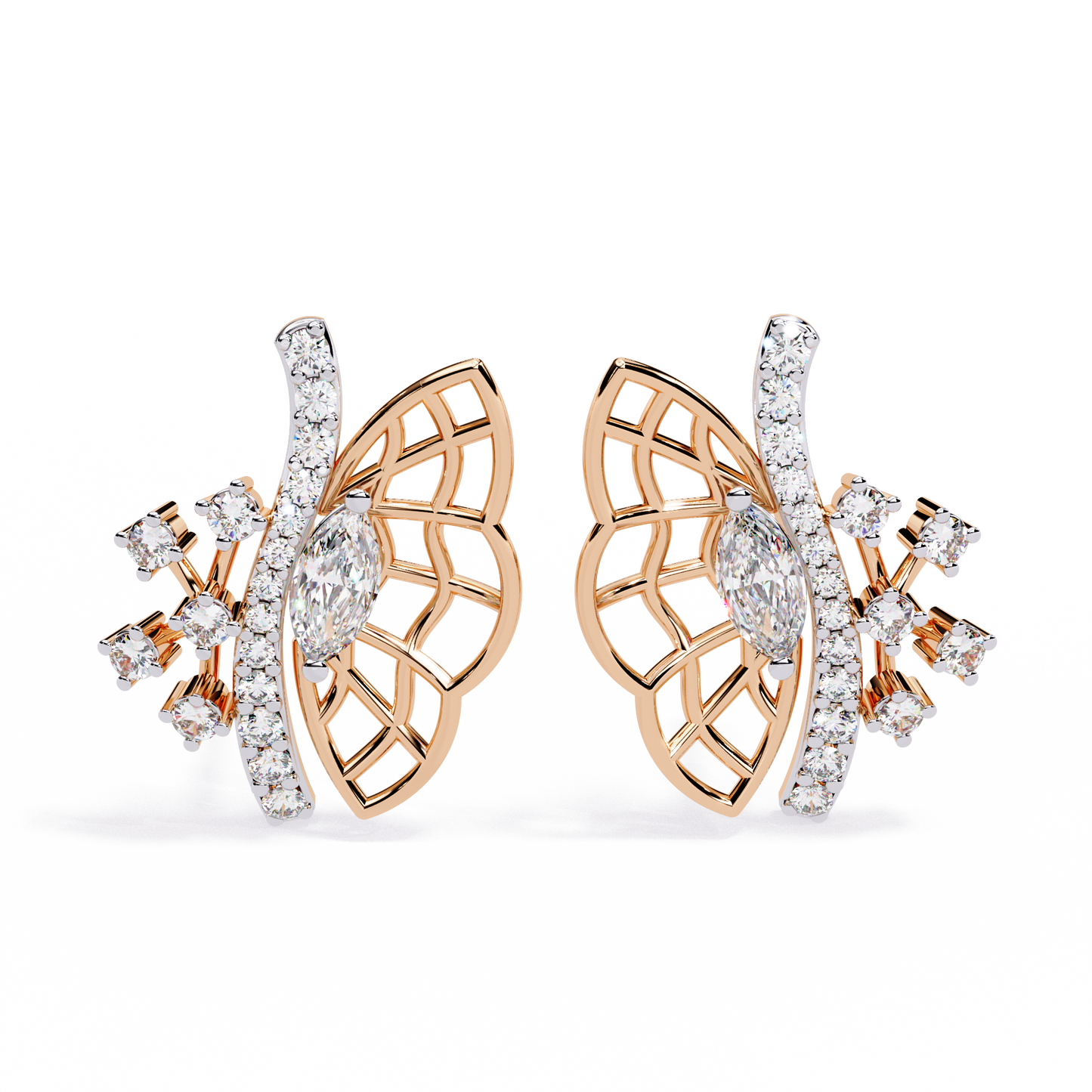 Grazia Volante Diamond Earrings