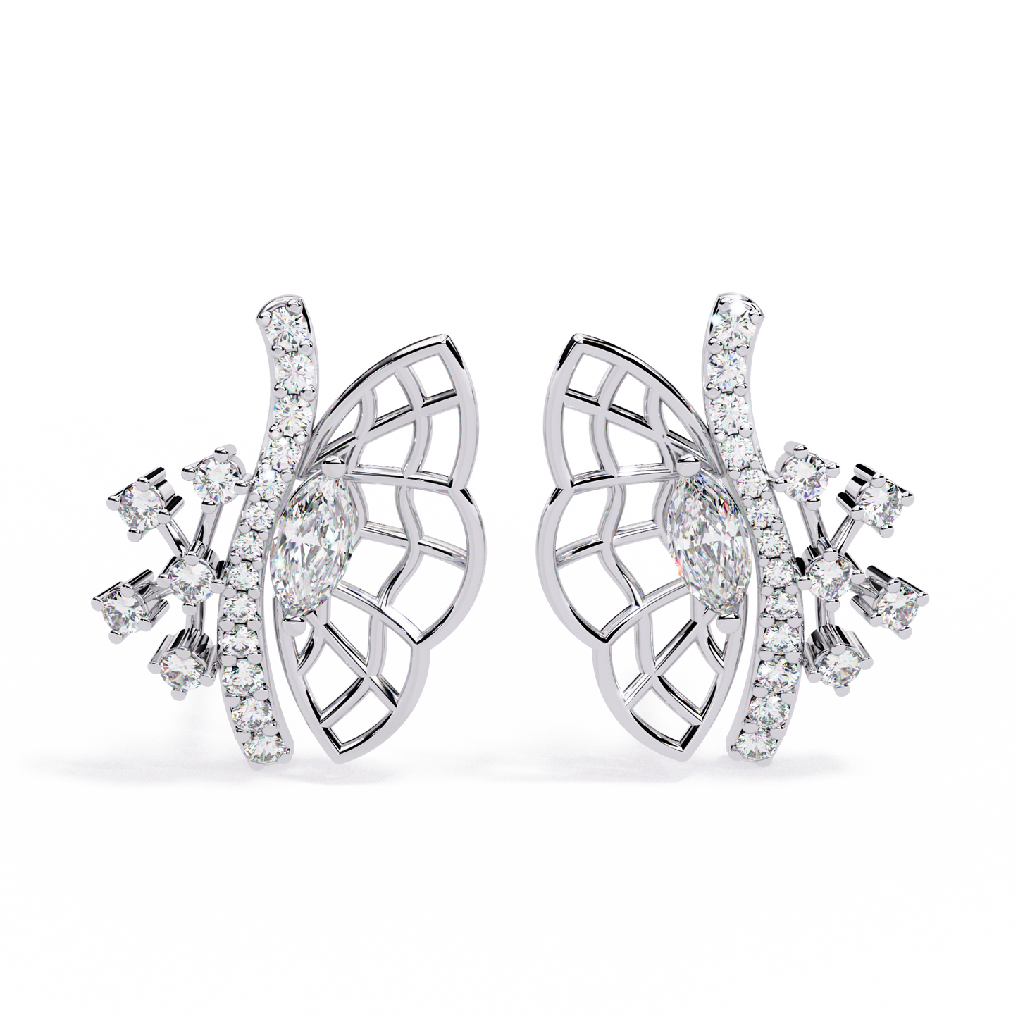 Grazia Volante Diamond Earrings
