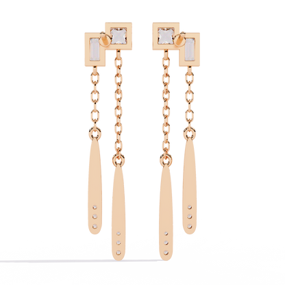 Stellar Dew Diamond Earrings