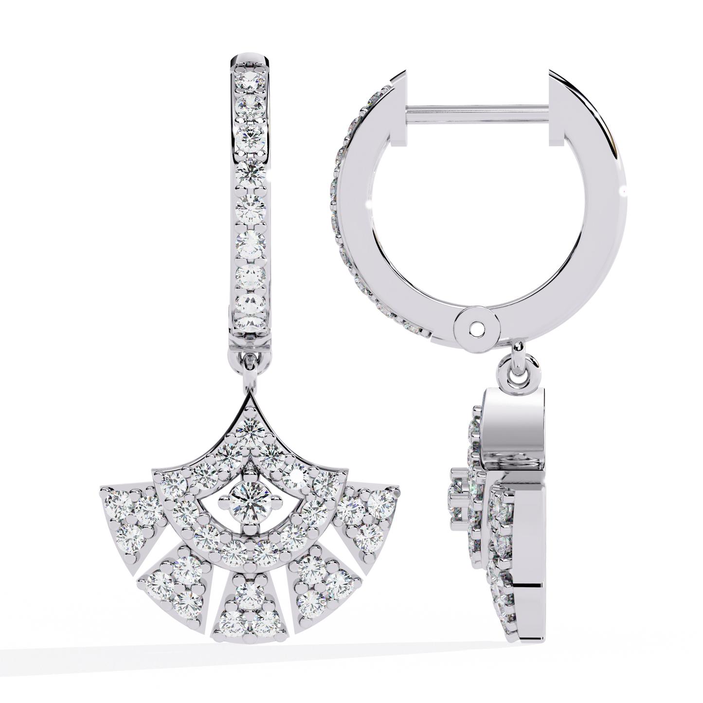 Nova Loops Diamond Earrings