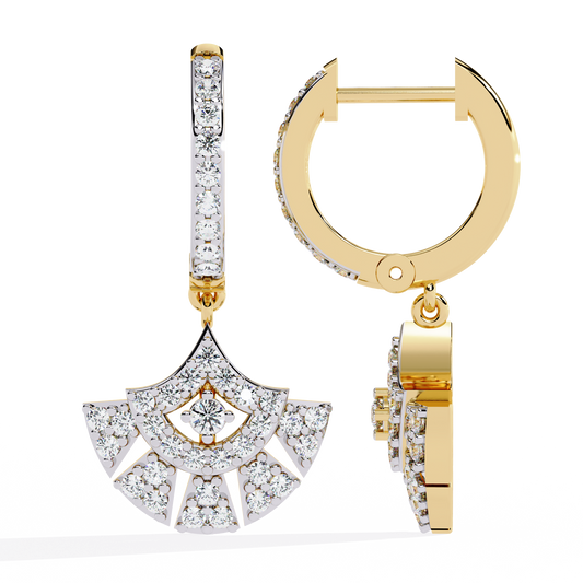 Nova Loops Diamond Earrings