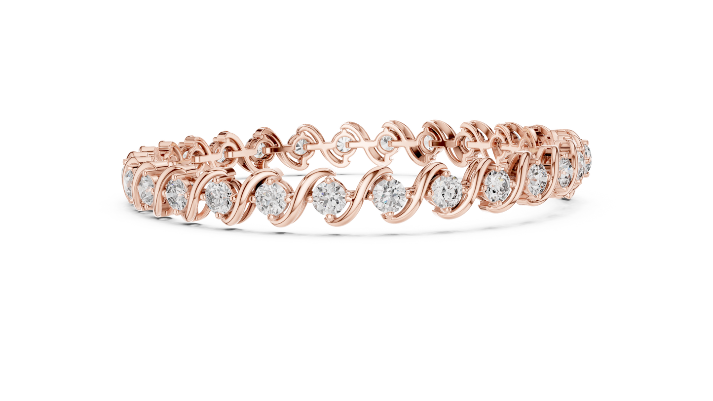 Crownlink Diamond Bracelet