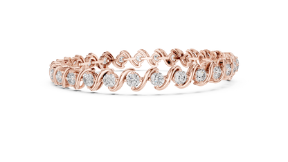Crownlink Diamond Bracelet
