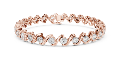 Crownlink Diamond Bracelet