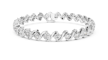Crownlink Diamond Bracelet